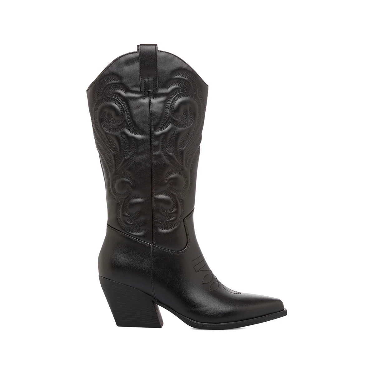 Stivali texani Camperos da donna neri con tacco 6 cm Lora Ferres - Image 2