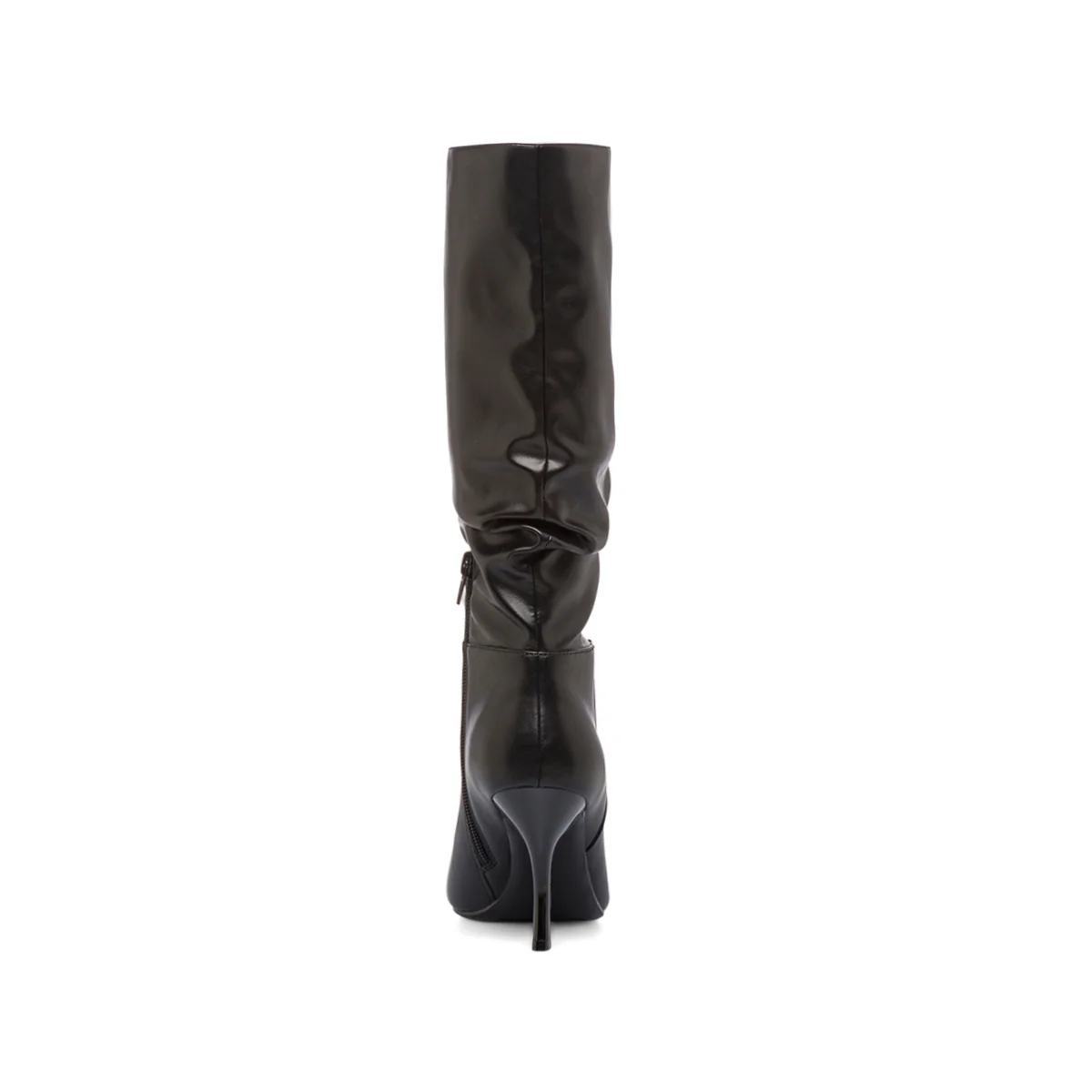 Stivali alti slouchy neri da Donna con tacco 7,5 cm Lora Ferres - Image 7