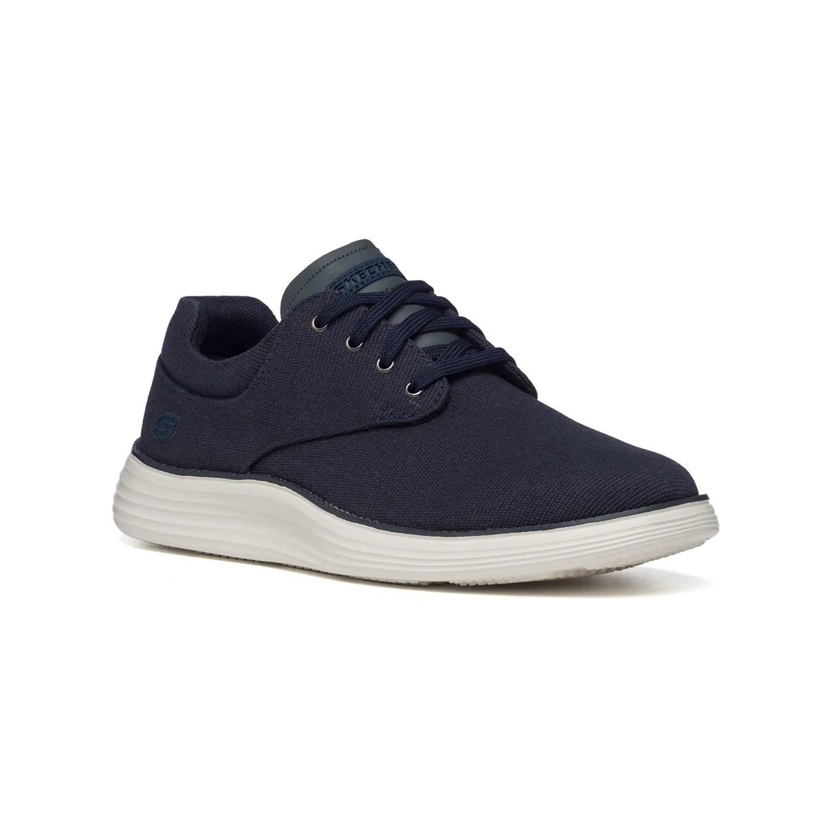 Stringate blu navy in tessuto Skechers - Image 2