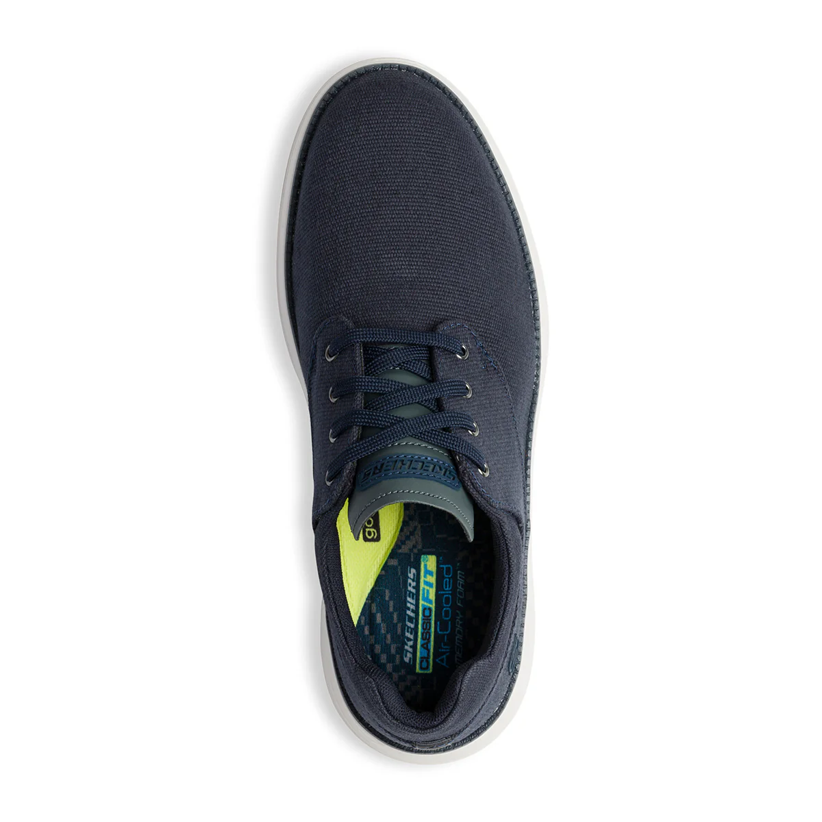 Stringate blu navy in tessuto Skechers - Image 8
