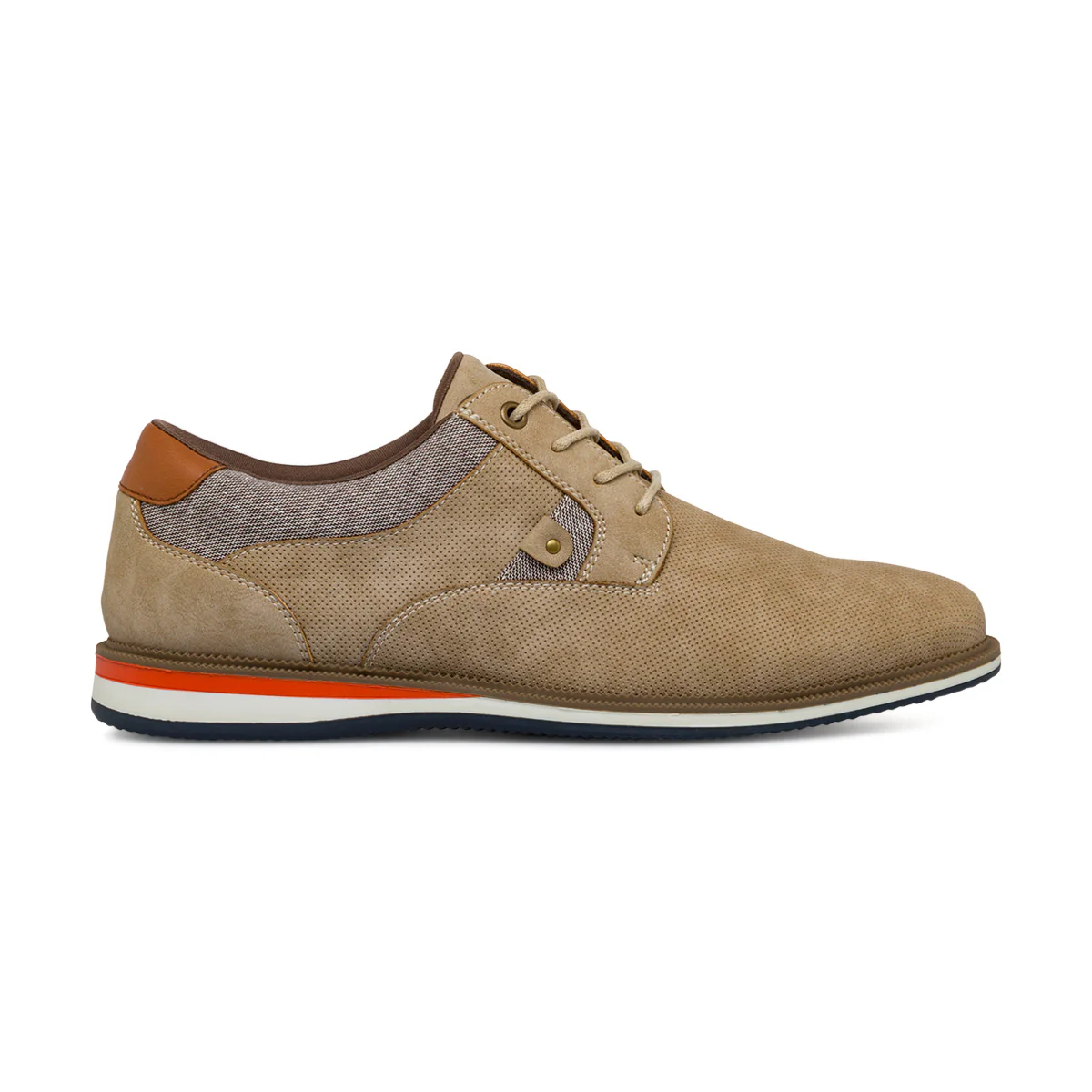 Stringate casual beige da uomo Riflessi Urbani