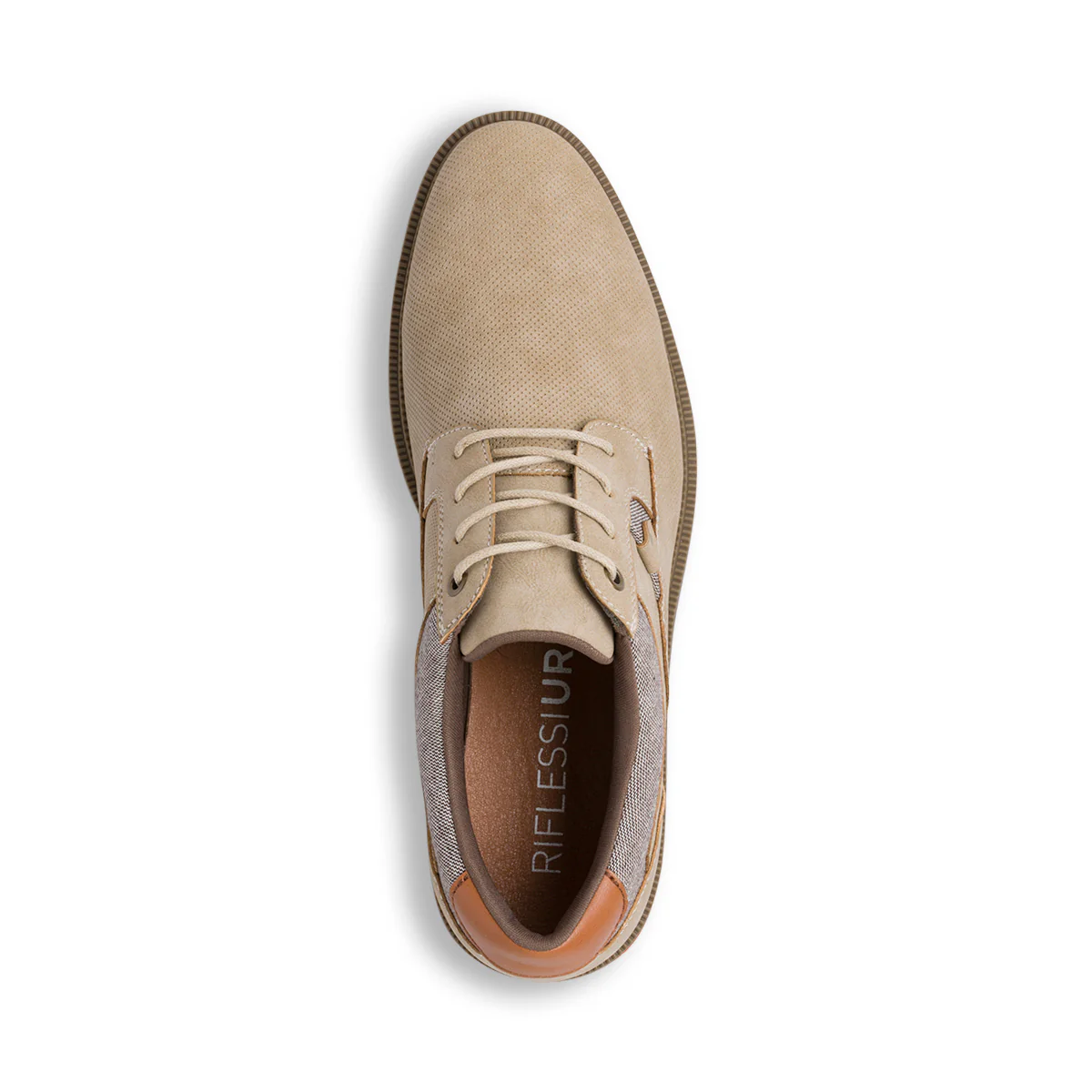 Stringate casual beige da uomo Riflessi Urbani - Image 4