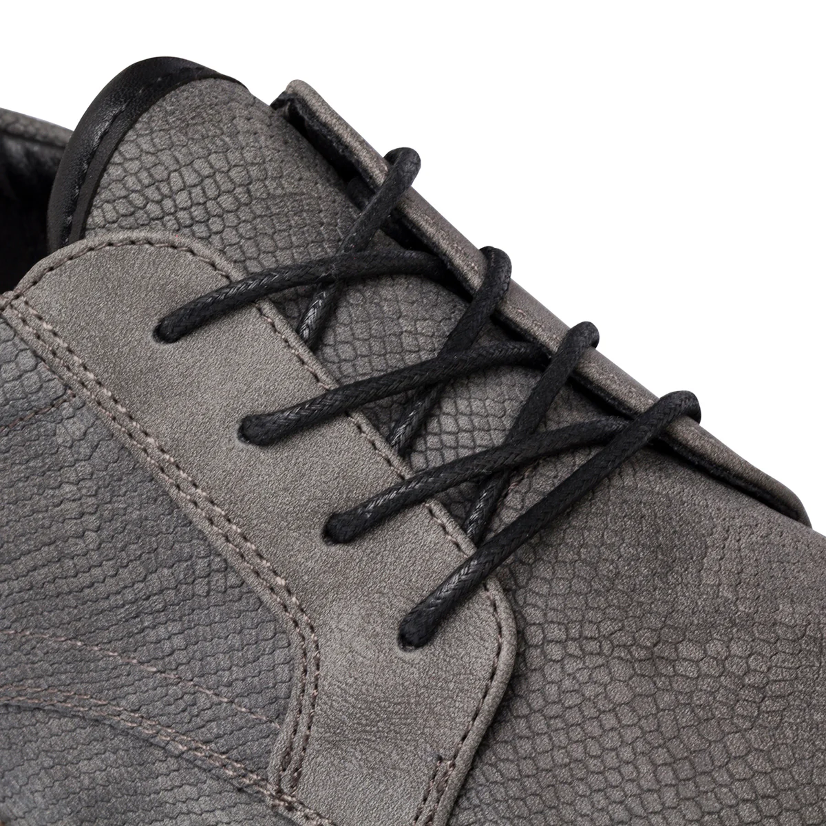 Stringate casual grigie da uomo con allacciatura Derby Riflessi Urbani - Image 7