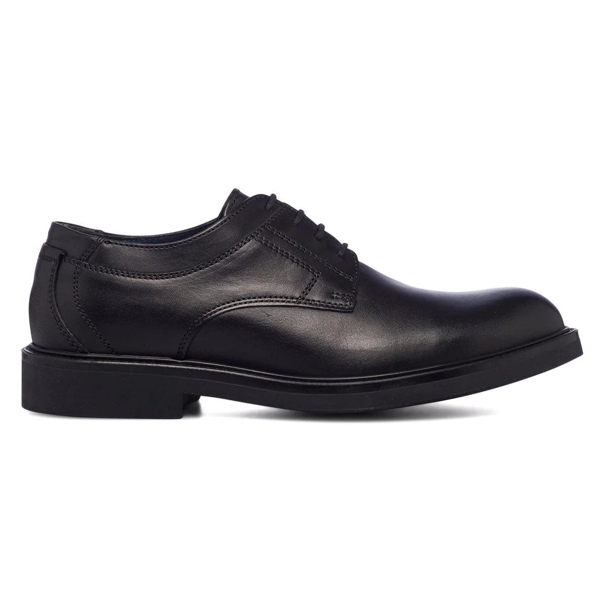 Stringate casual nere in pelle da uomo Romeo Gigli