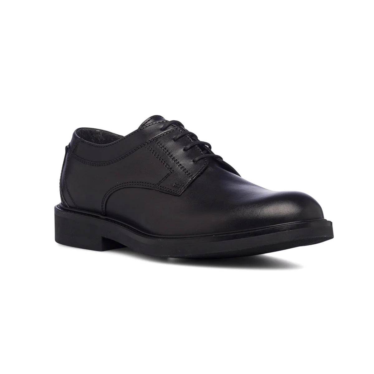 Stringate casual nere in pelle da uomo Romeo Gigli - Image 2