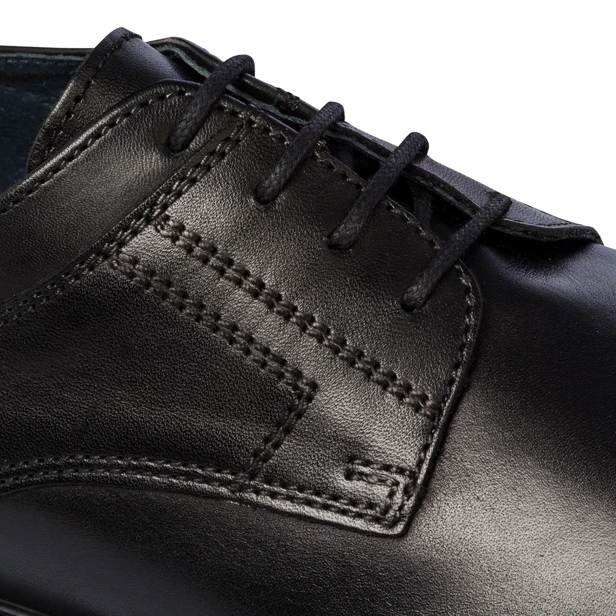 Stringate casual nere in pelle da uomo Romeo Gigli - Image 5