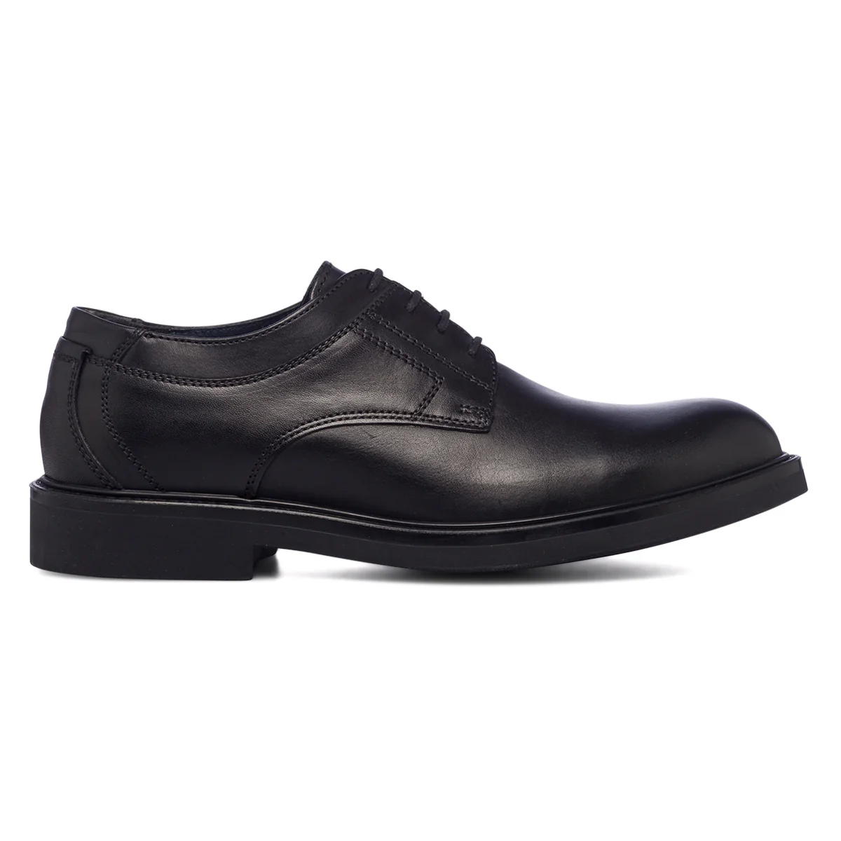 Stringate casual nere in pelle da uomo Romeo Gigli - Image 7