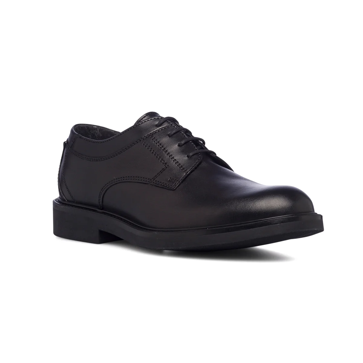 Stringate casual nere in pelle da uomo Romeo Gigli - Image 8