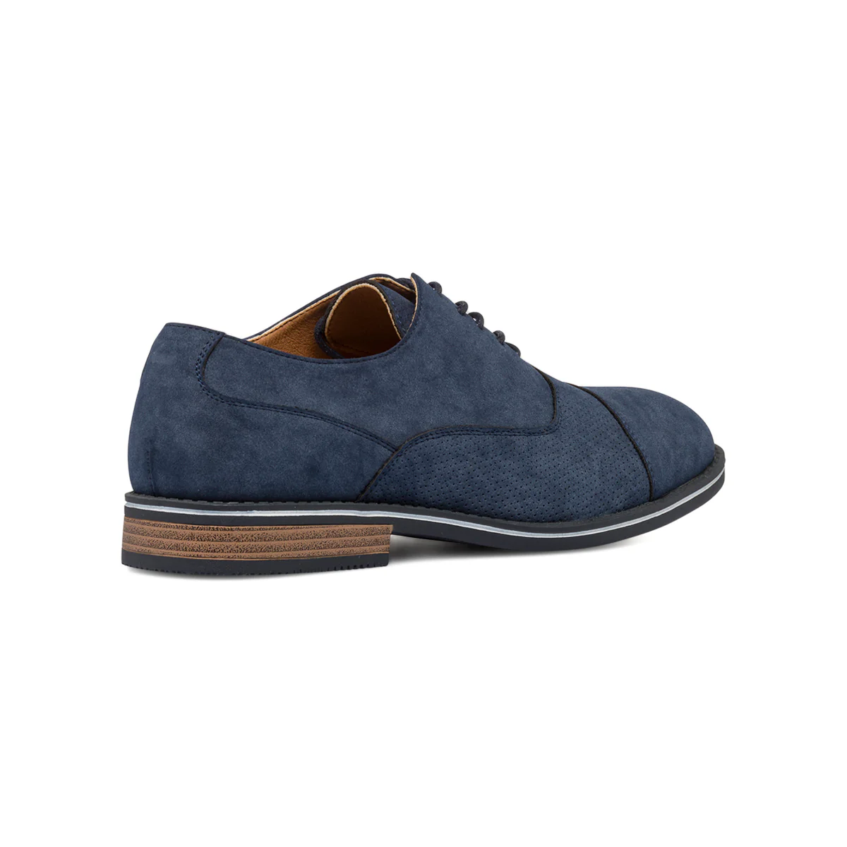 Scarpe Eleganti Uomo blu con dettagli traforati Riflessi Urbani - Image 3
