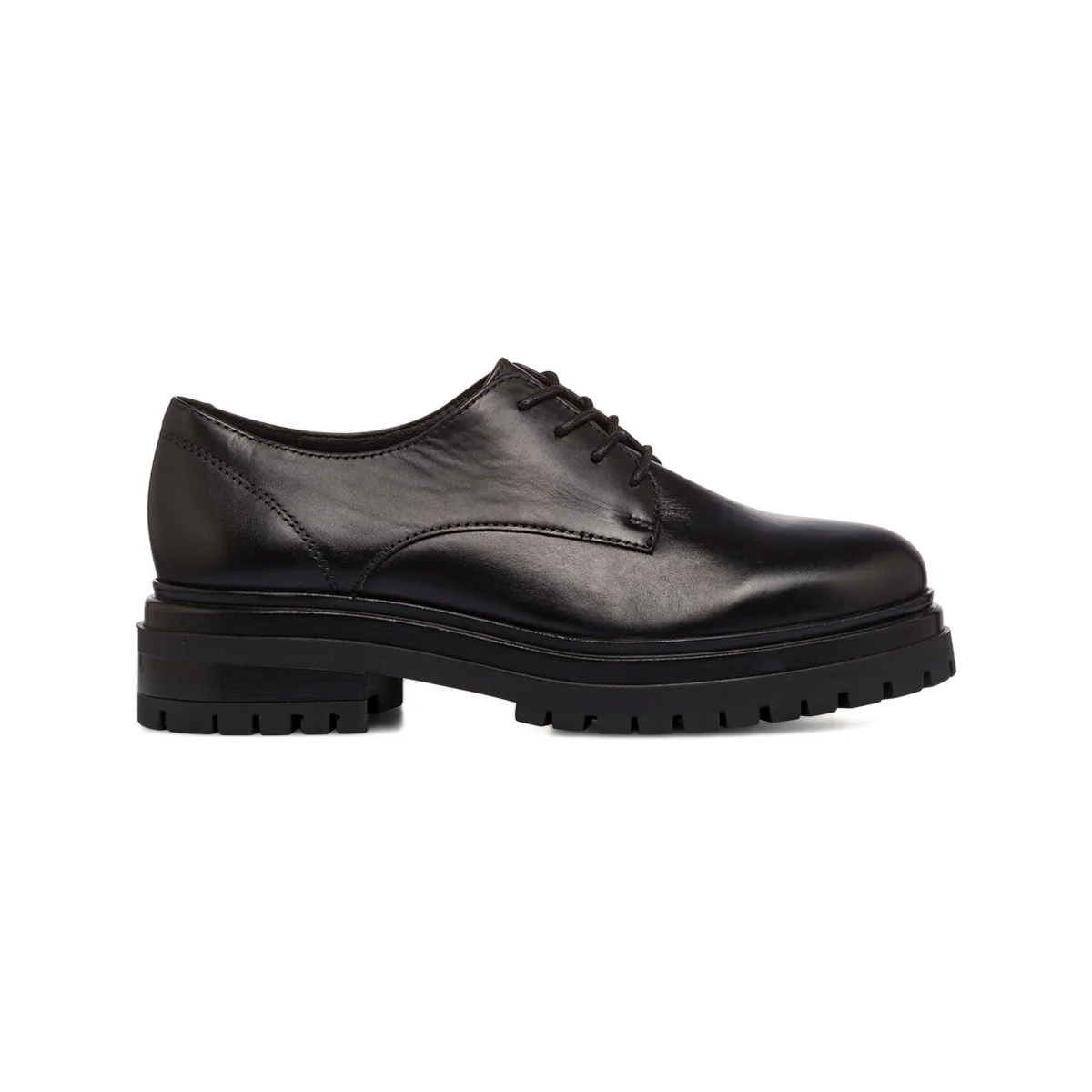 Stringate chunky da donna nere con allacciatura derby Primopiano - Image 4