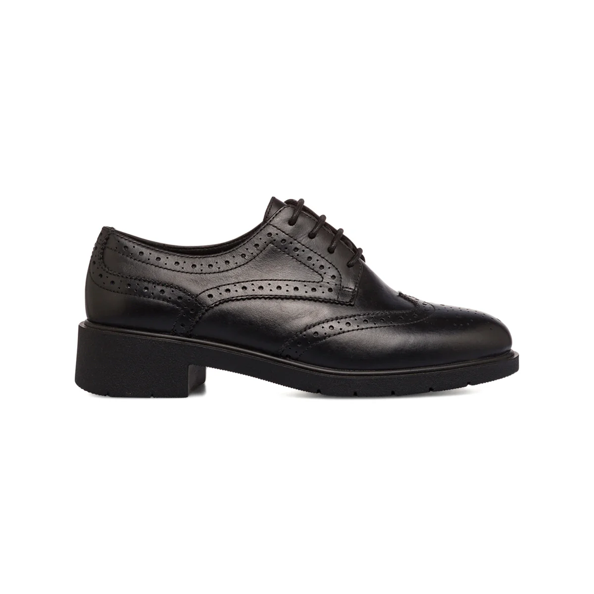 Stringate chunky da donna nere con allacciatura derby Primopiano - Image 4
