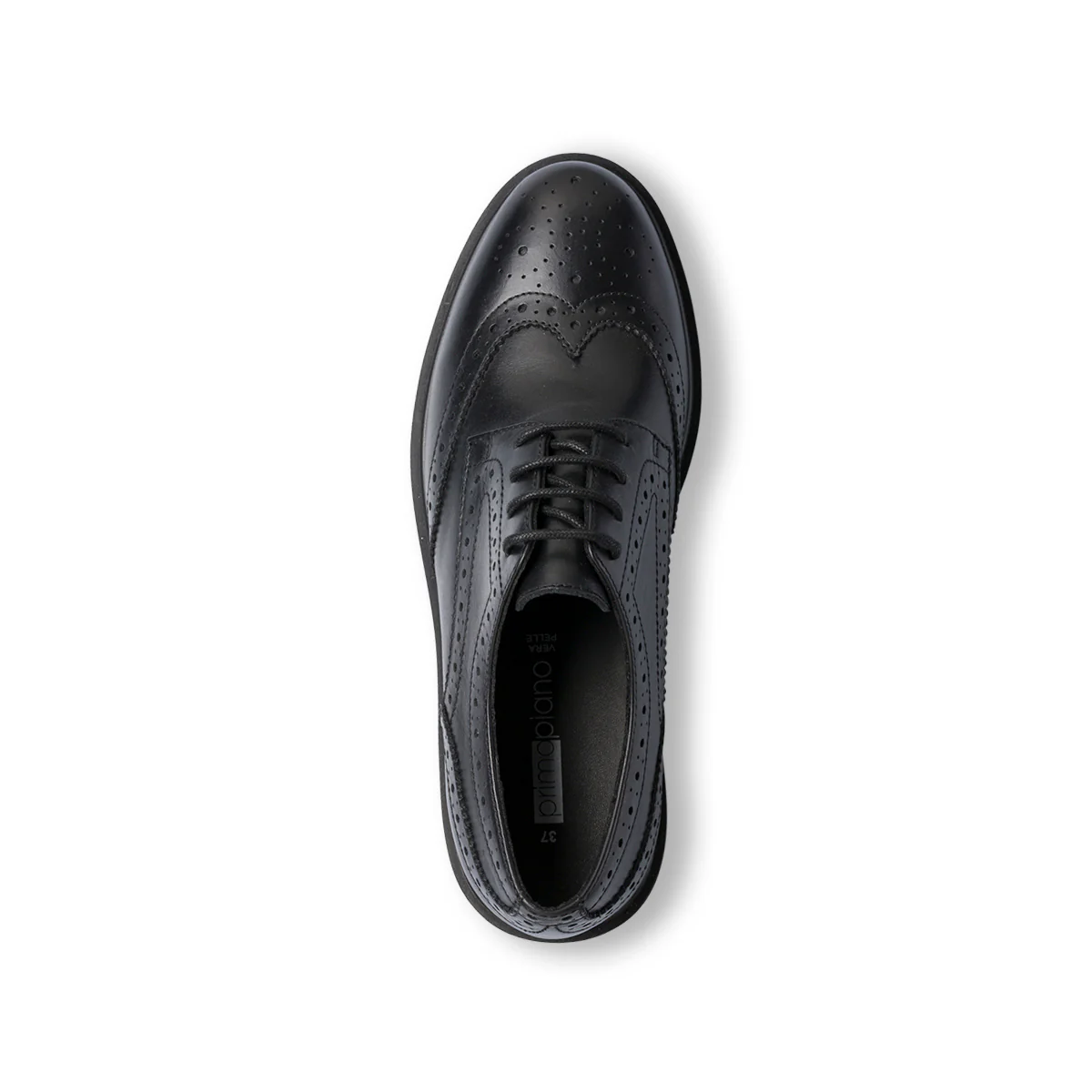 Stringate chunky da donna nere con allacciatura derby Primopiano - Image 8