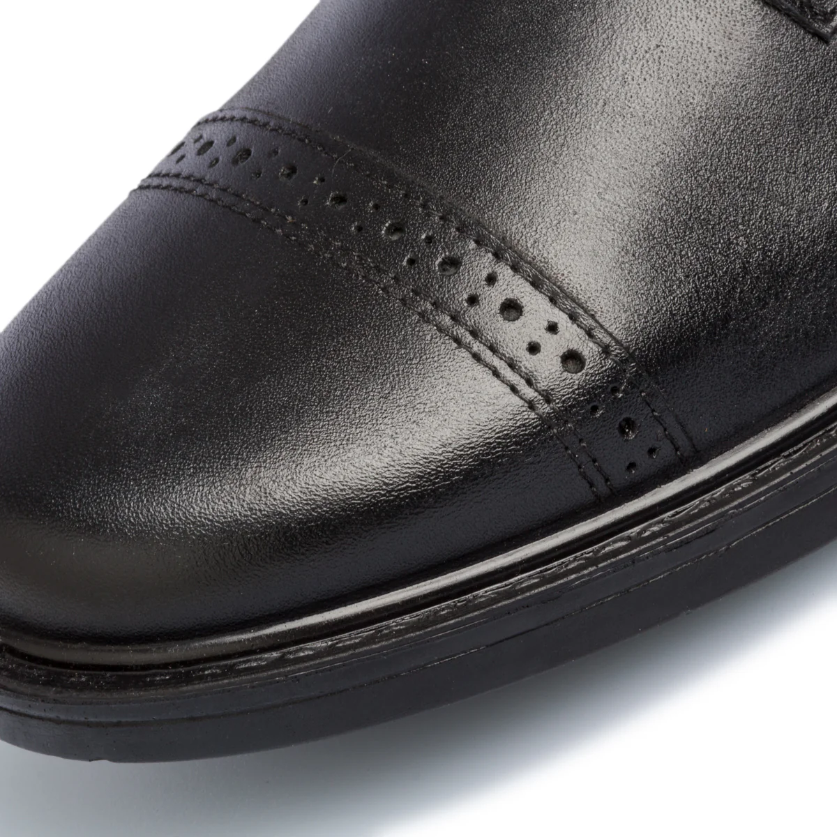Stringate comfort nere in pelle P Soft - Image 5