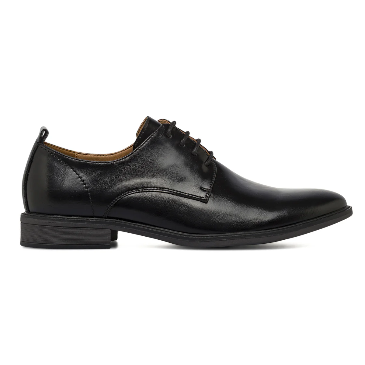 Stringate da uomo nere con allacciature Derby Riflessi Urbani