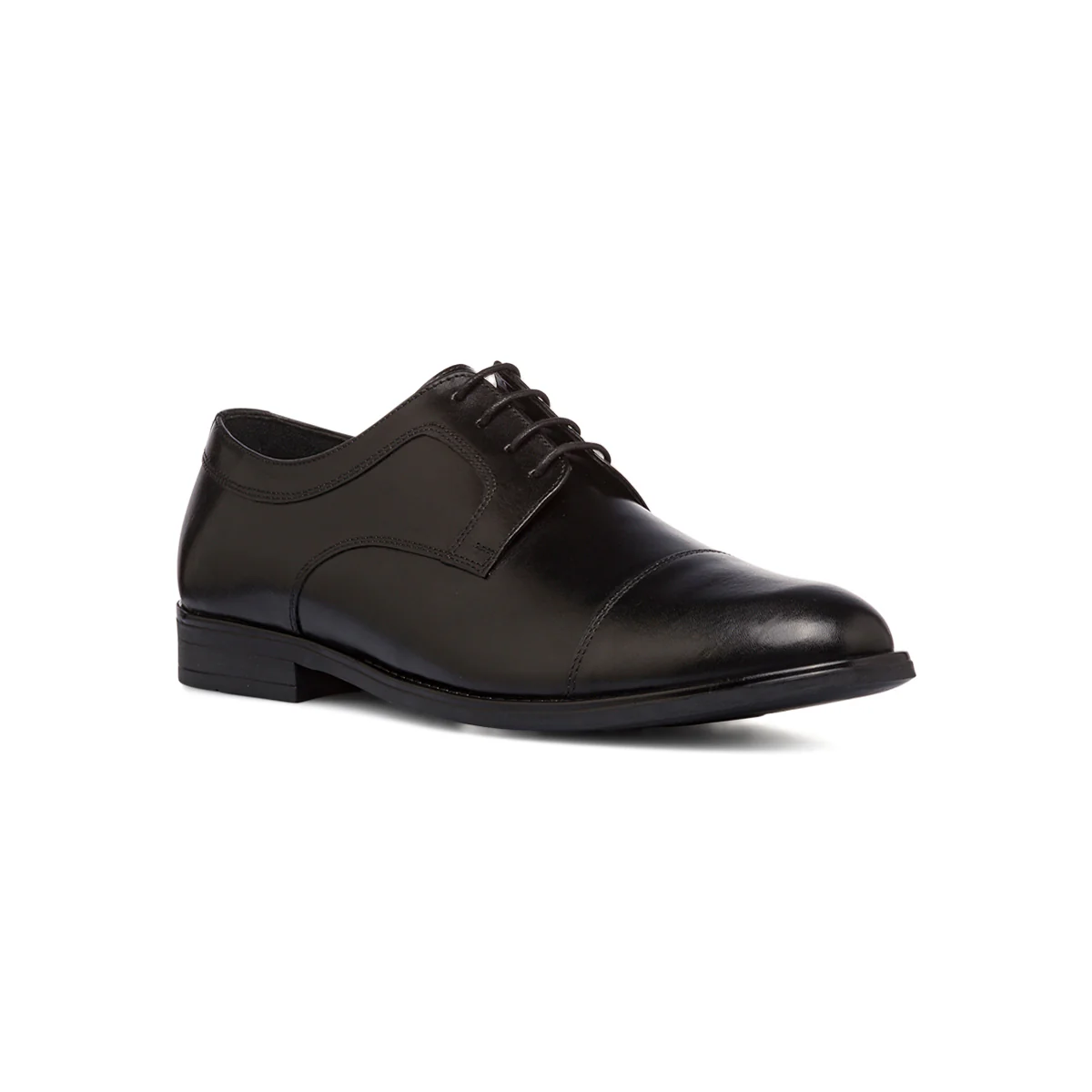 Stringate derby eleganti da uomo nere in pelle La Cuoieria - Image 2