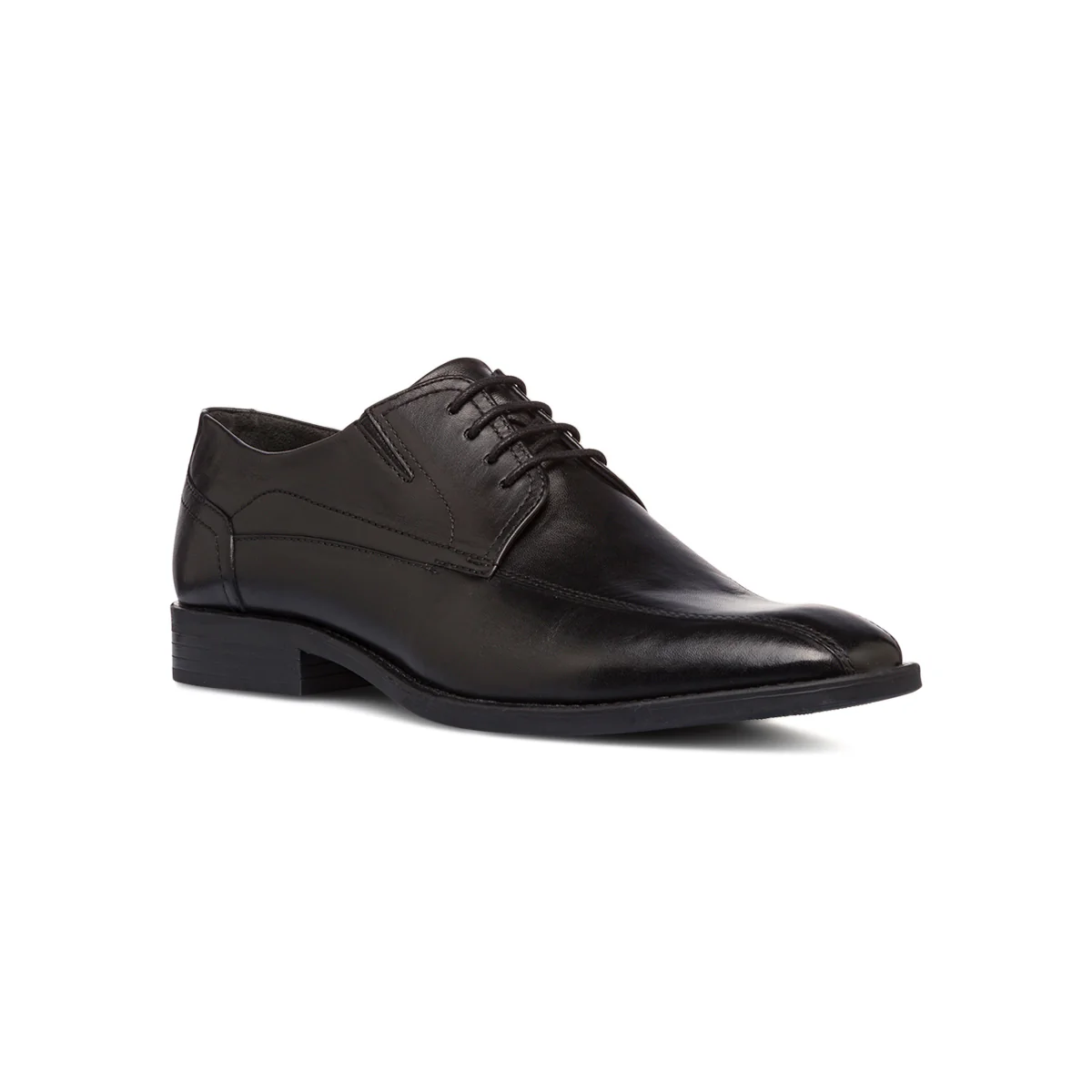 Stringate eleganti derby da uomo neri in pelle La Cuoieria - Image 2