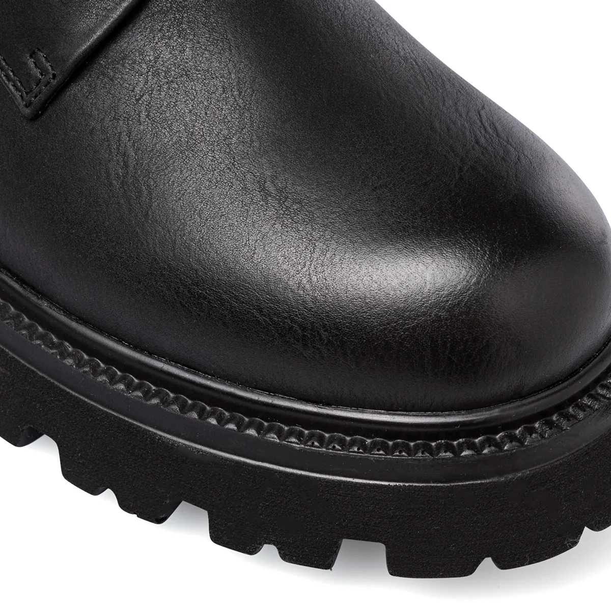 Stringate Derby nere da Donna con suola chunky Lora Ferres - Image 4