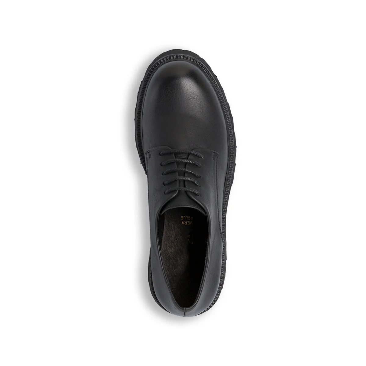 Stringate Derby nere da Donna con suola chunky Lora Ferres - Image 5
