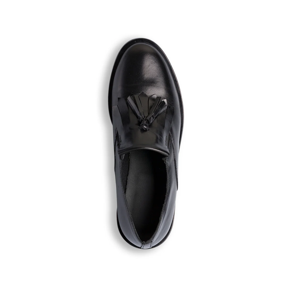 Stringate eleganti da donna neri con nappe P Essentials - Image 8