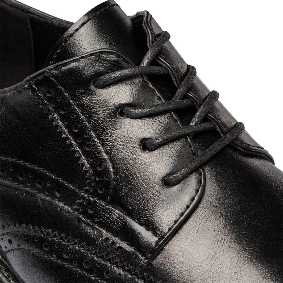 Stringate eleganti derby da uomo con allacciatura Derby e dettagli brogue Riflessi Urbani - Image 9