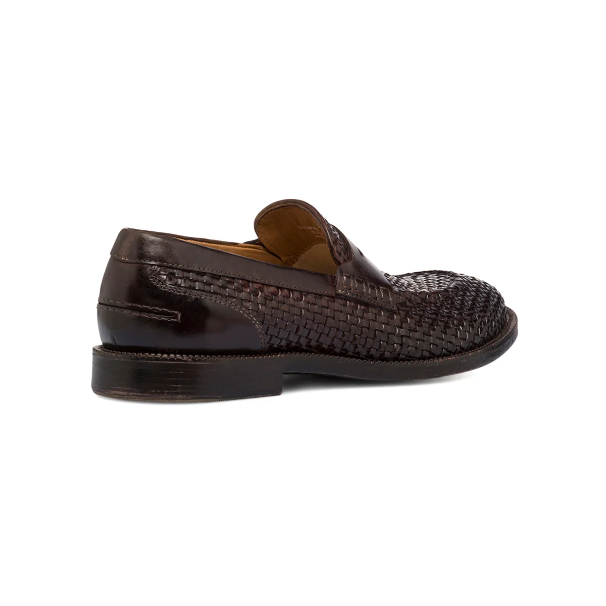 Stringate eleganti marrone in pelle lavorata da uomo La Cuoieria - Image 3