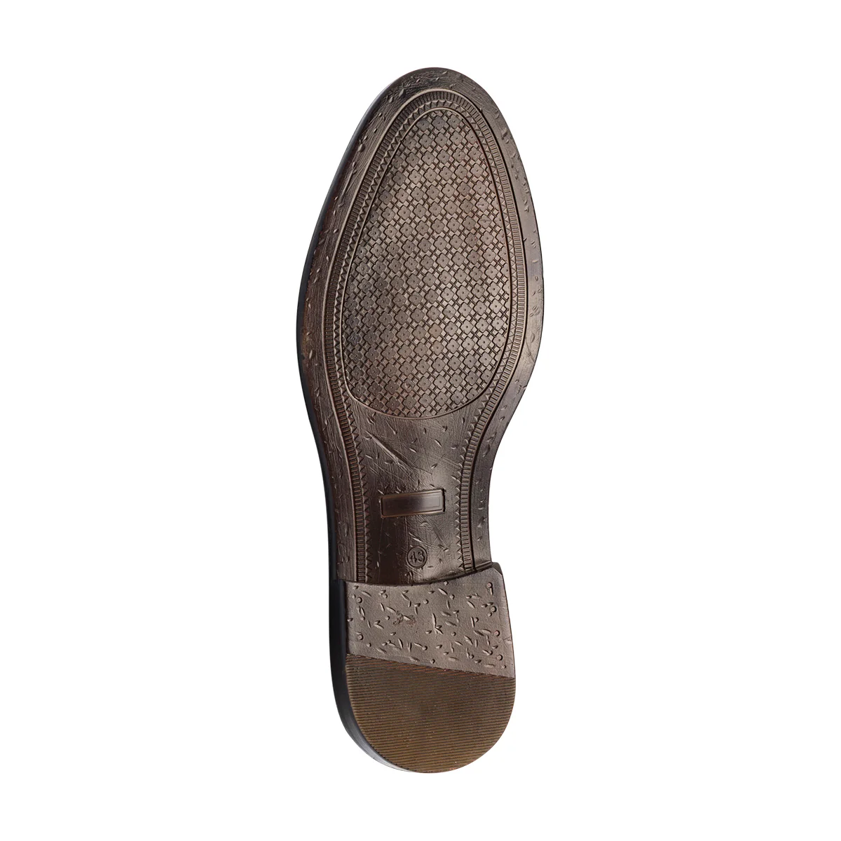 Stringate eleganti marroni in pelle lavorata da uomo La Cuoieria - Image 4