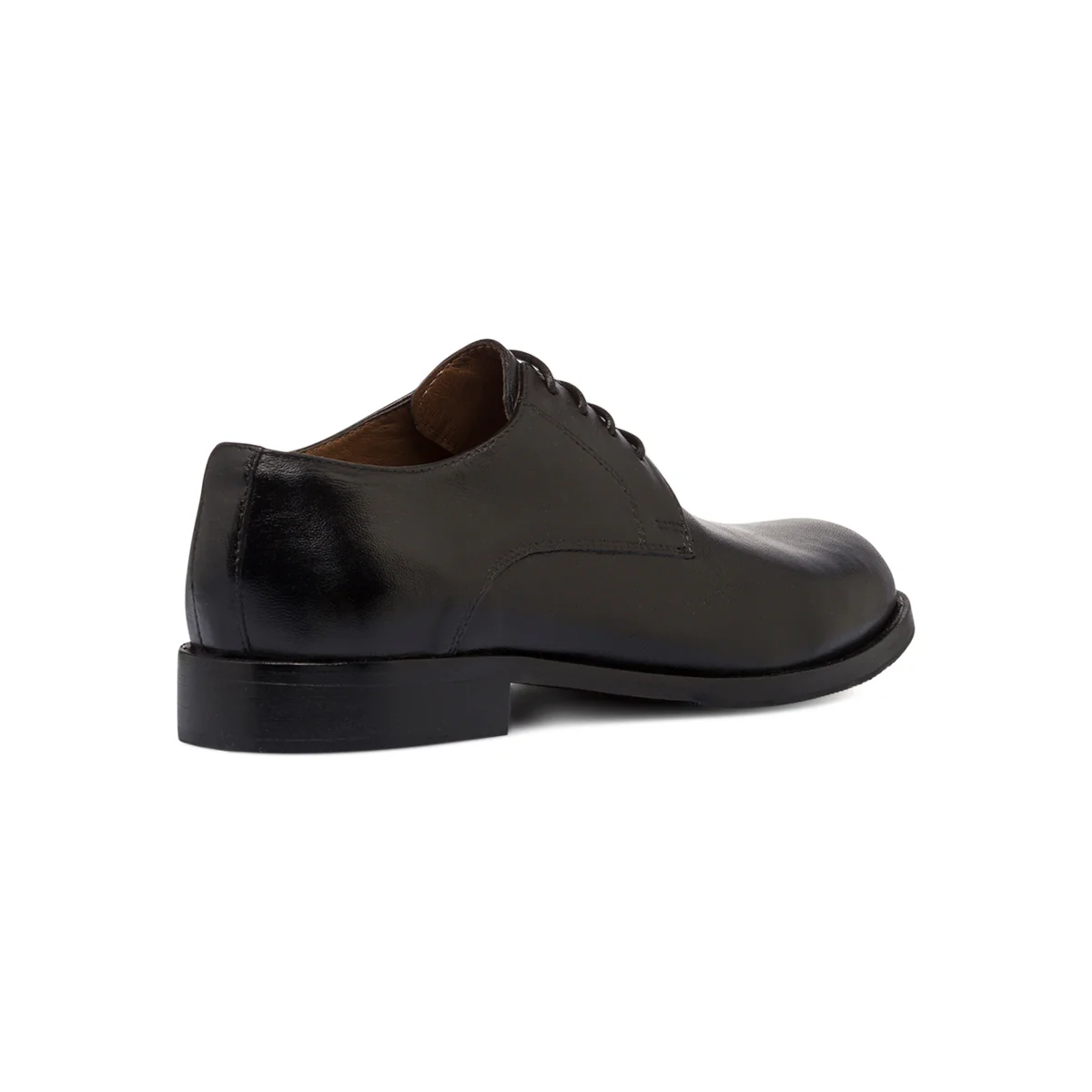 Scarpe Classiche Uomo Nere in pelle con cuciture Decorative Riflessi Urbani - Image 6