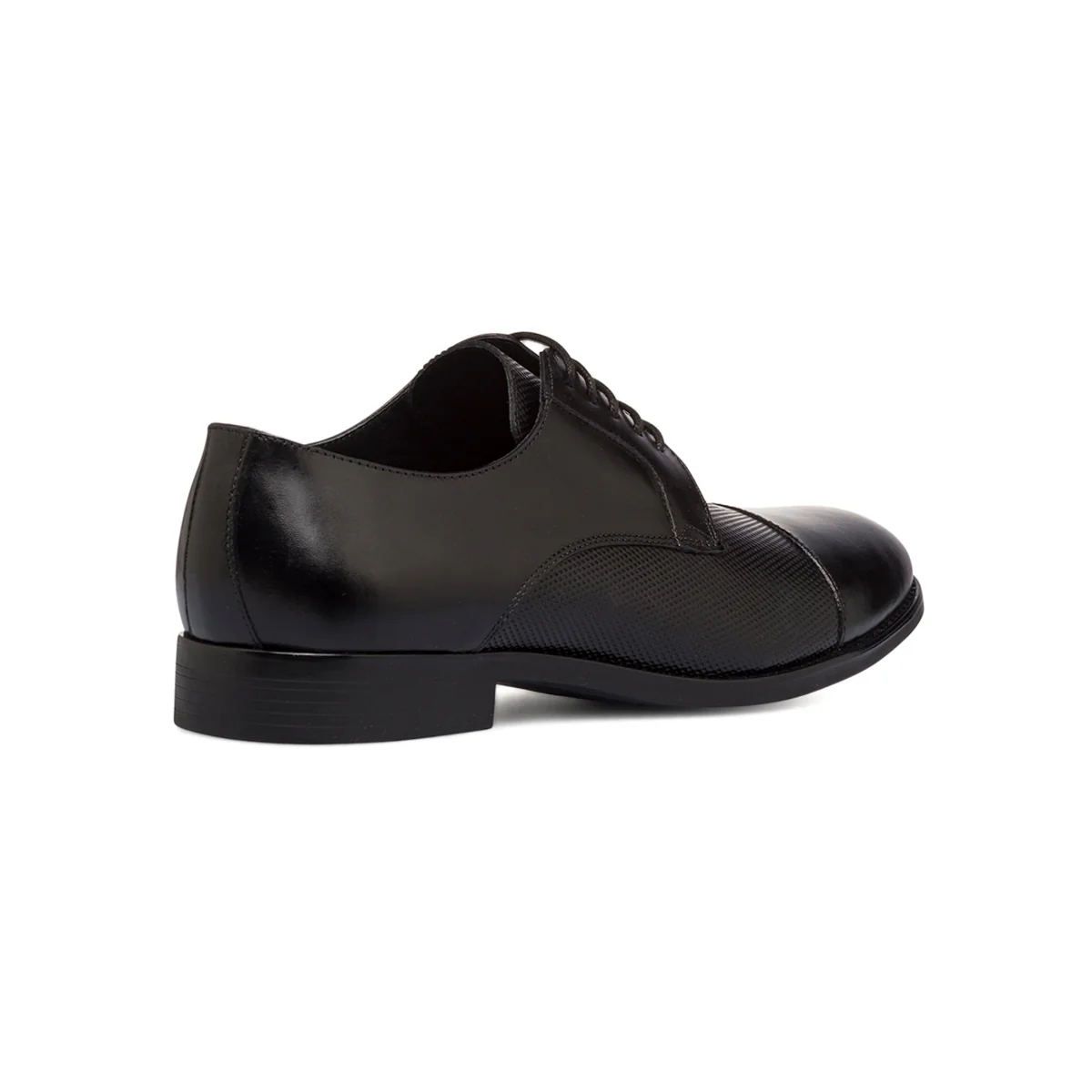 Stringate eleganti nere in pelle da uomo La Cuoieria - Image 3