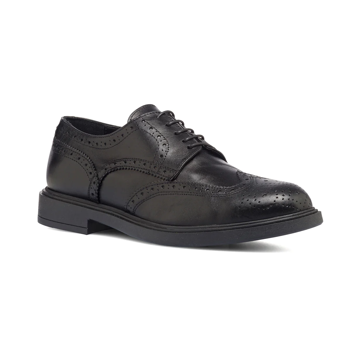 Stringate eleganti nere in pelle da uomo Primopiano - Image 2