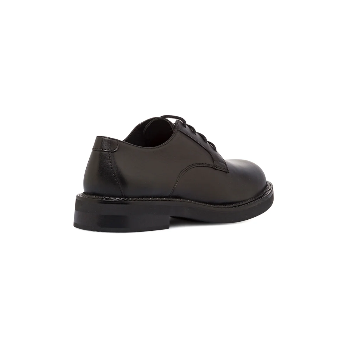 Stringate in pelle nere da Donna con suola traspirante Geox - Image 3