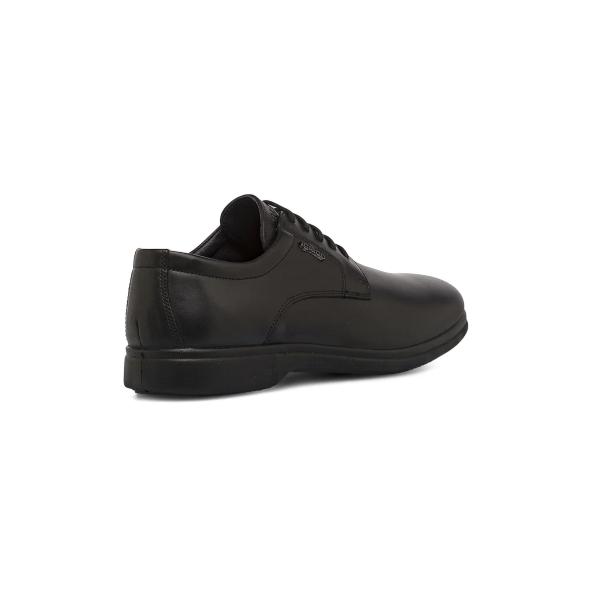 Stringate modello Derby nere da Uomo in pelle con logo Igi&Co - Image 3