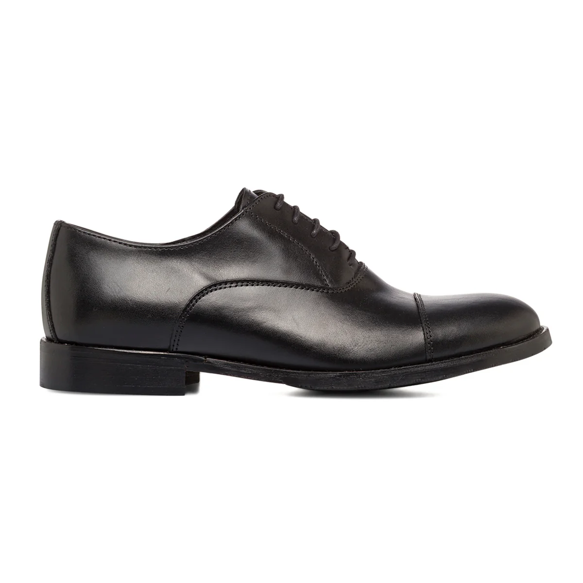 Stringate nere da Uomo in pelle con allaccatura oxford Primopiano