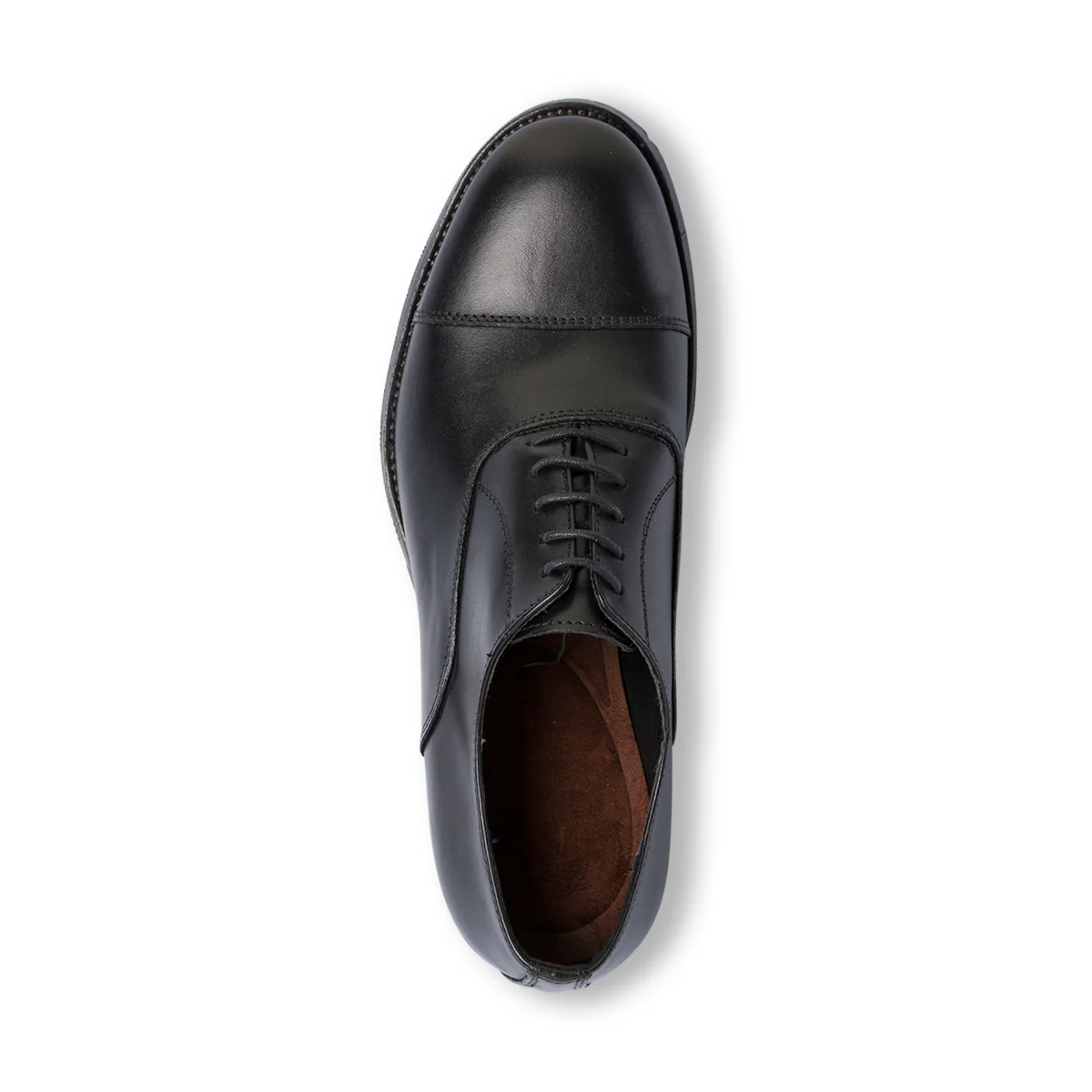 Stringate nere da Uomo in pelle con allaccatura oxford Primopiano - Image 5