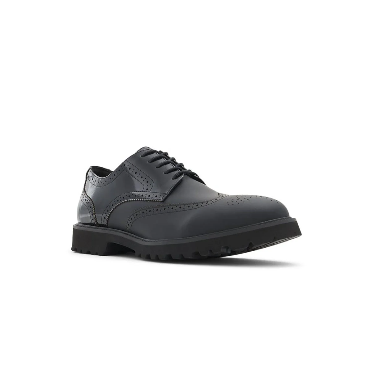 Stringate nere in pelle con dettagli brogue ALDO Helmsman - Image 2