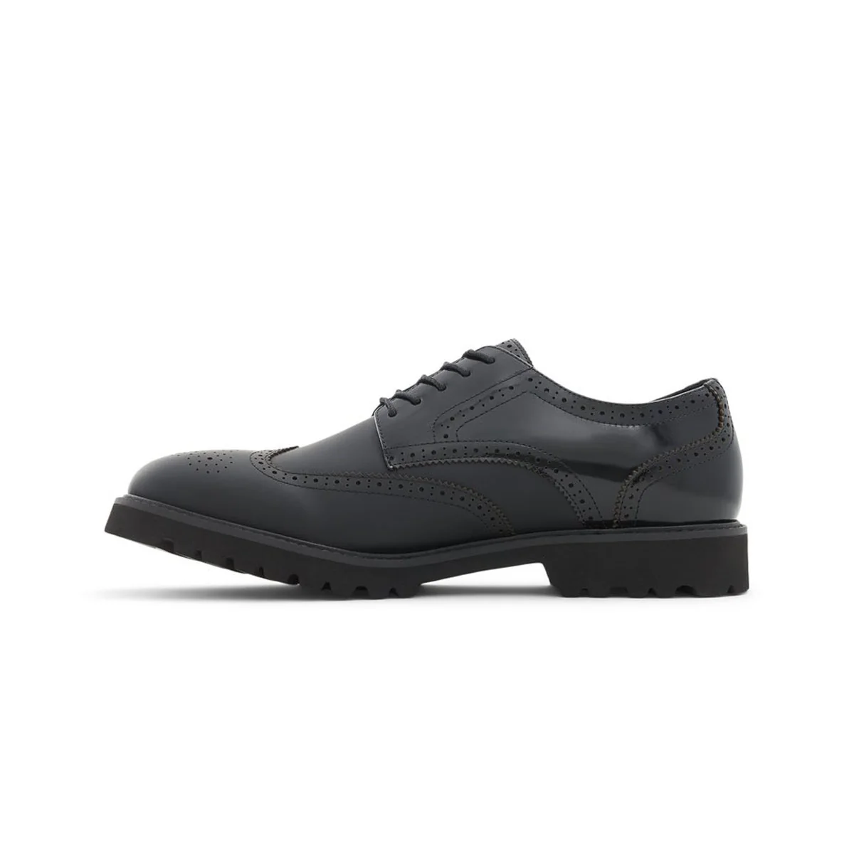 Stringate nere in pelle con dettagli brogue ALDO Helmsman - Image 3