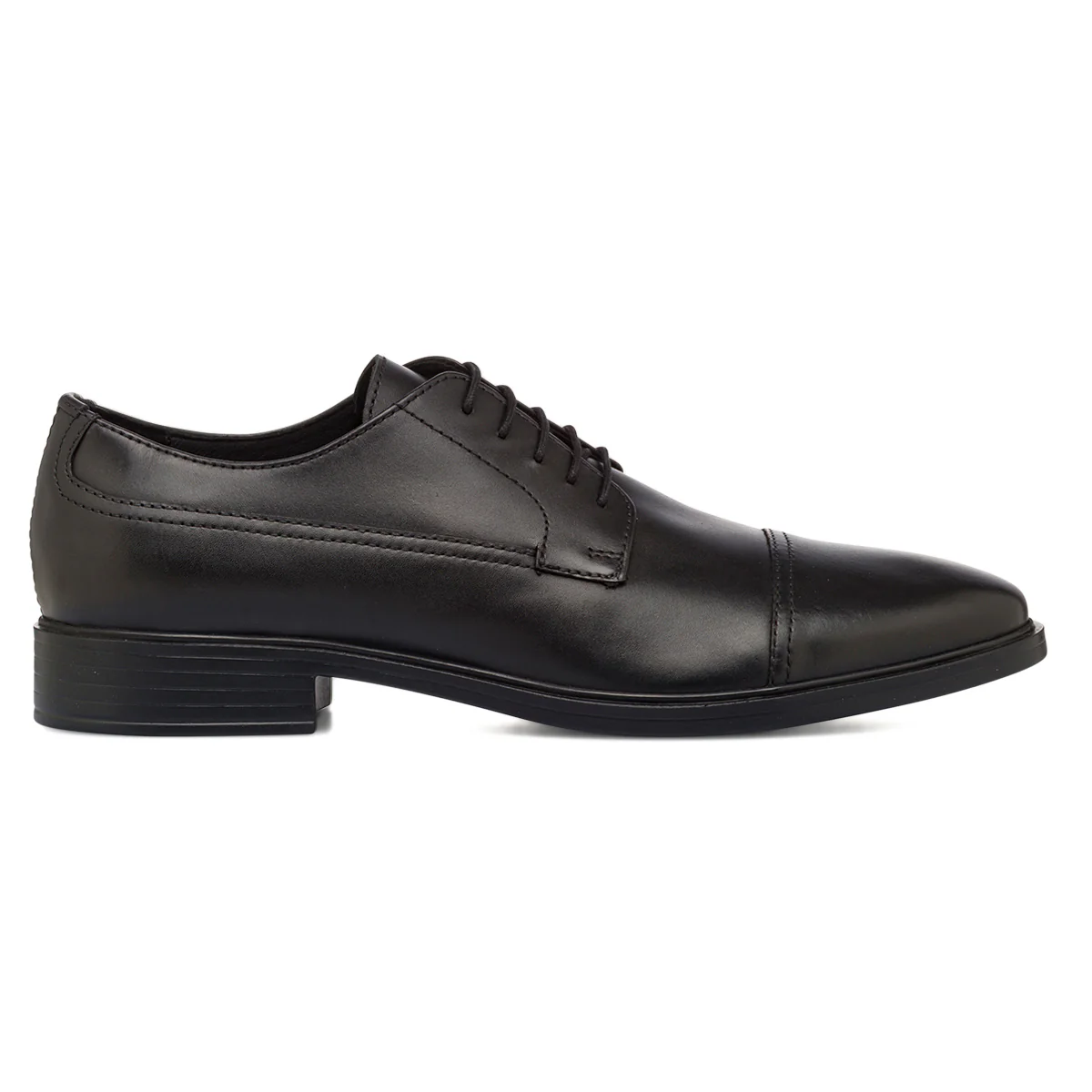 Stringate nere traspiranti da Uomo in pelle con allacciatura Derby Geox
