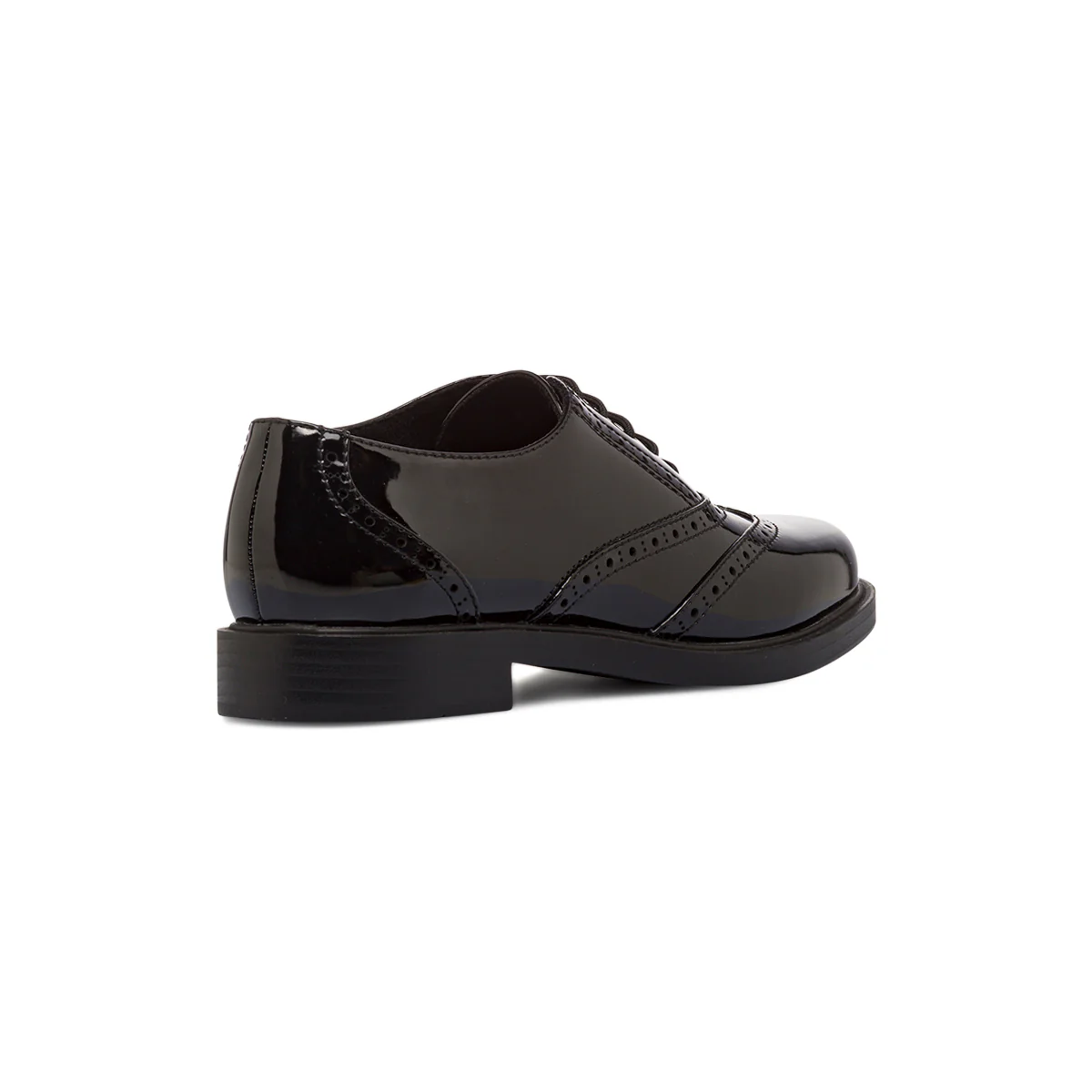 Stringate Oxford nere da Donna effetto vernice Lora Ferres - Image 3