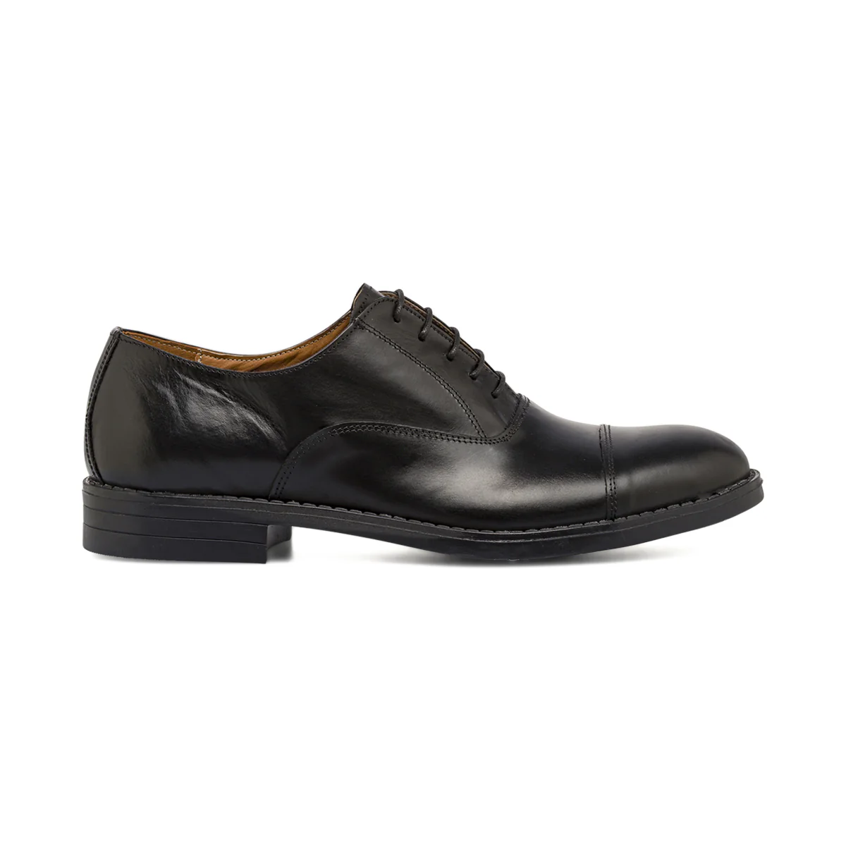 Stringate Oxford nere da Uomo in morbida pelle Primopiano - Image 2