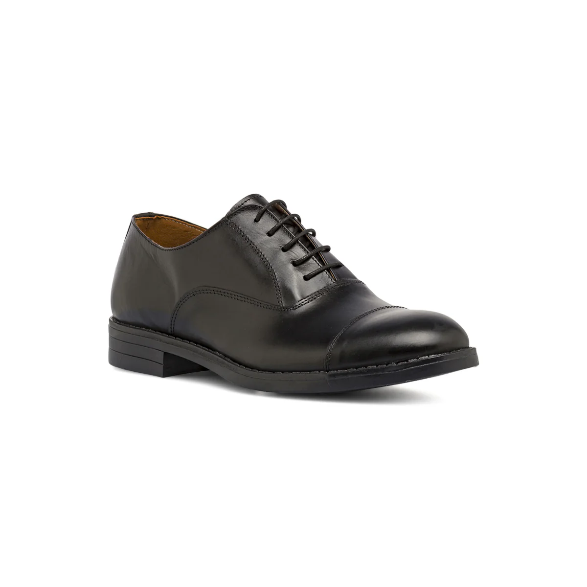 Stringate Oxford nere da Uomo in morbida pelle Primopiano - Image 3