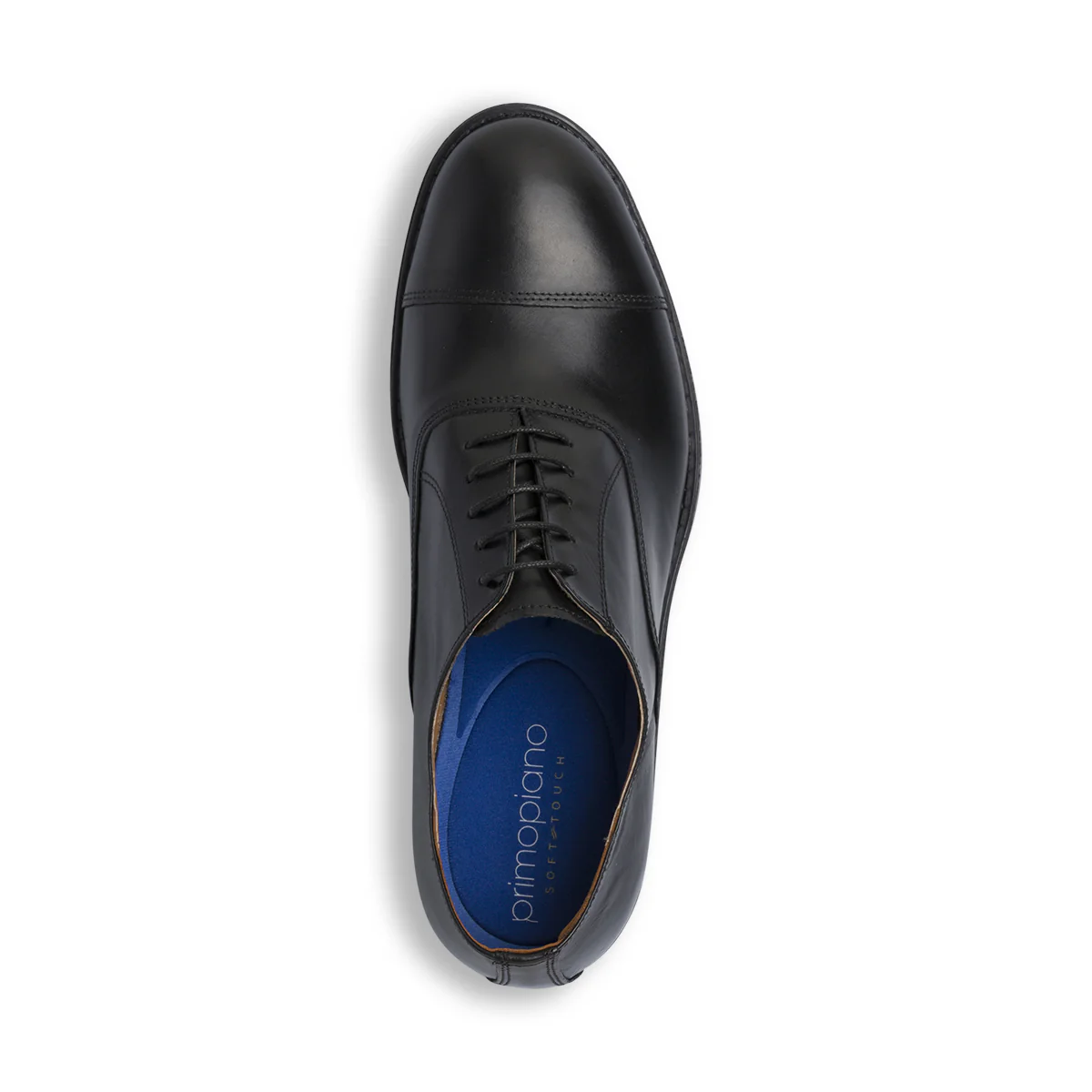 Stringate Oxford nere da Uomo in morbida pelle Primopiano - Image 7