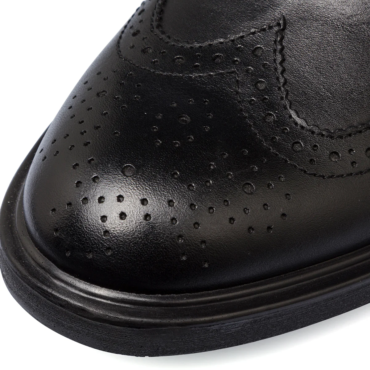 Stringate oxford nere da uomo in pelle Primopiano - Image 4