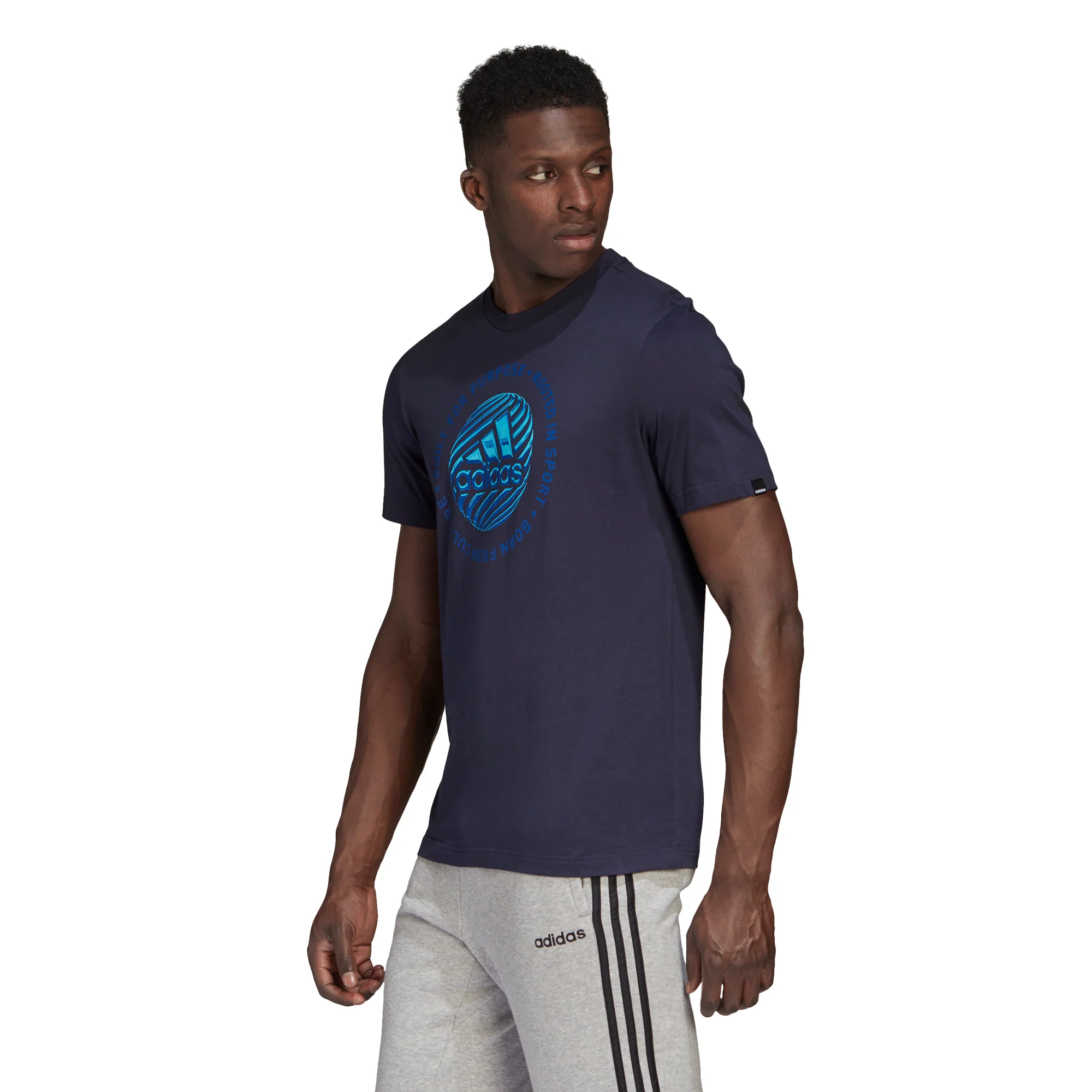 T-shirt adidas Hyperreal Circled Slogan - Image 3