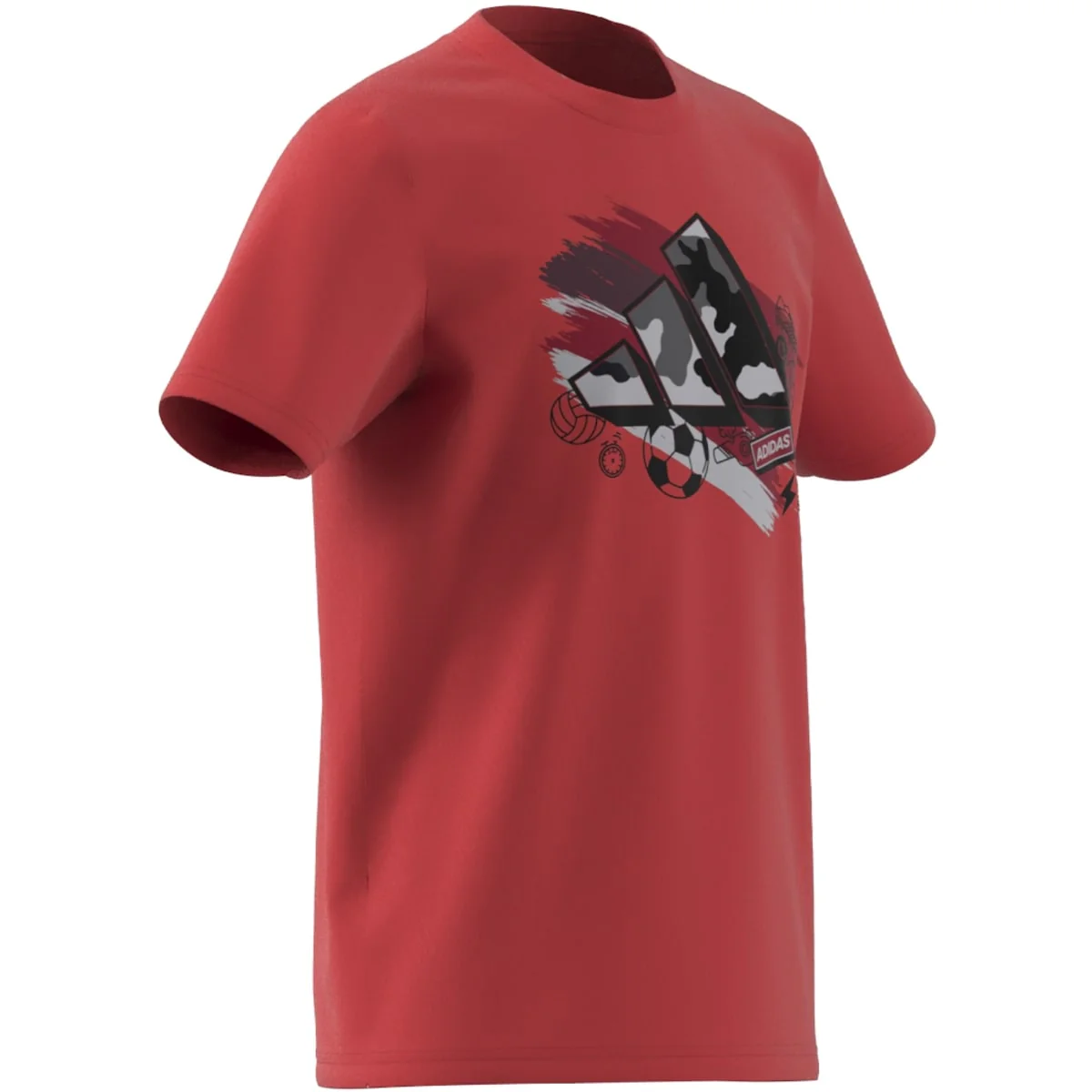T-shirt bambino arancione Training Graphic Junior adidas - Image 10