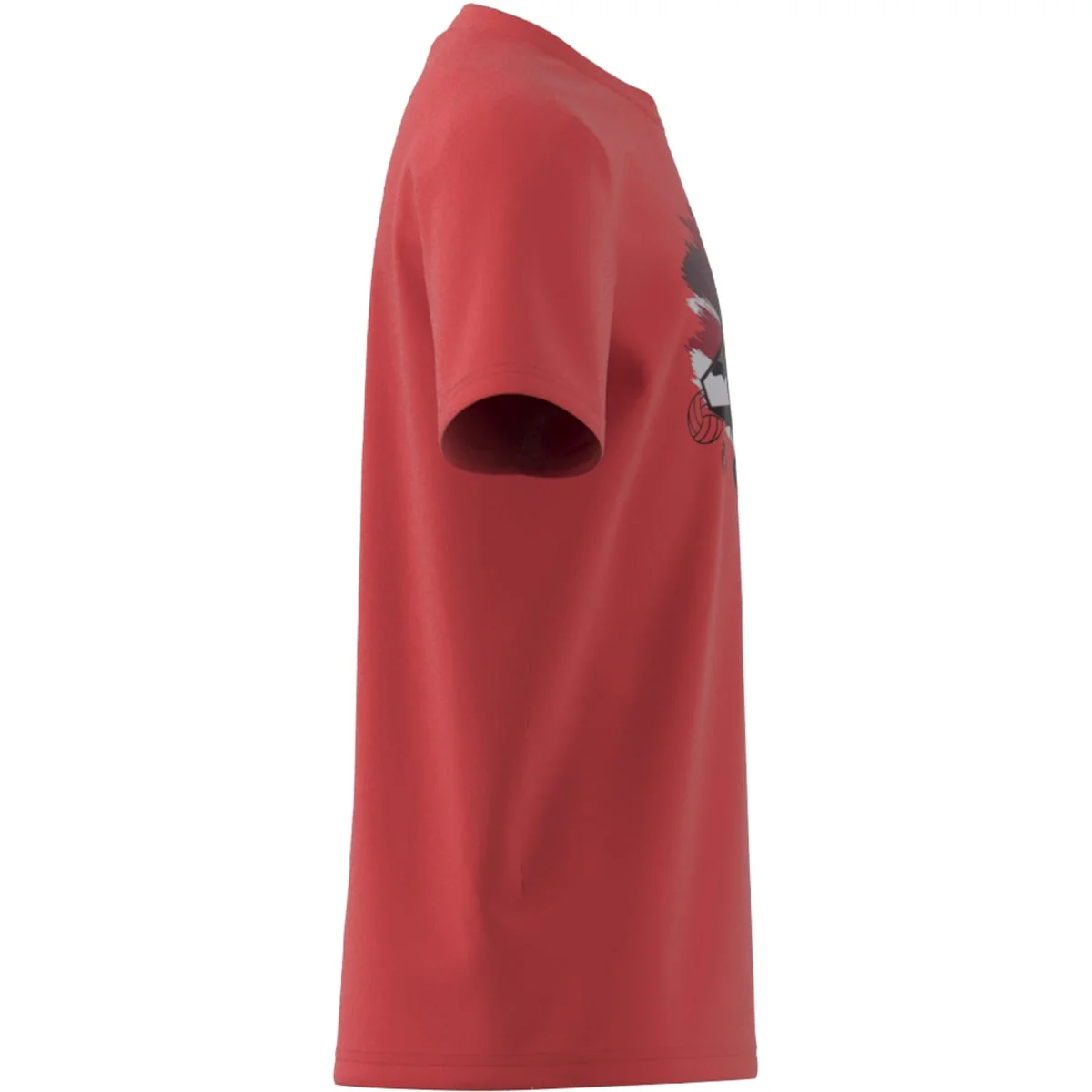 T-shirt bambino arancione Training Graphic Junior adidas - Image 11