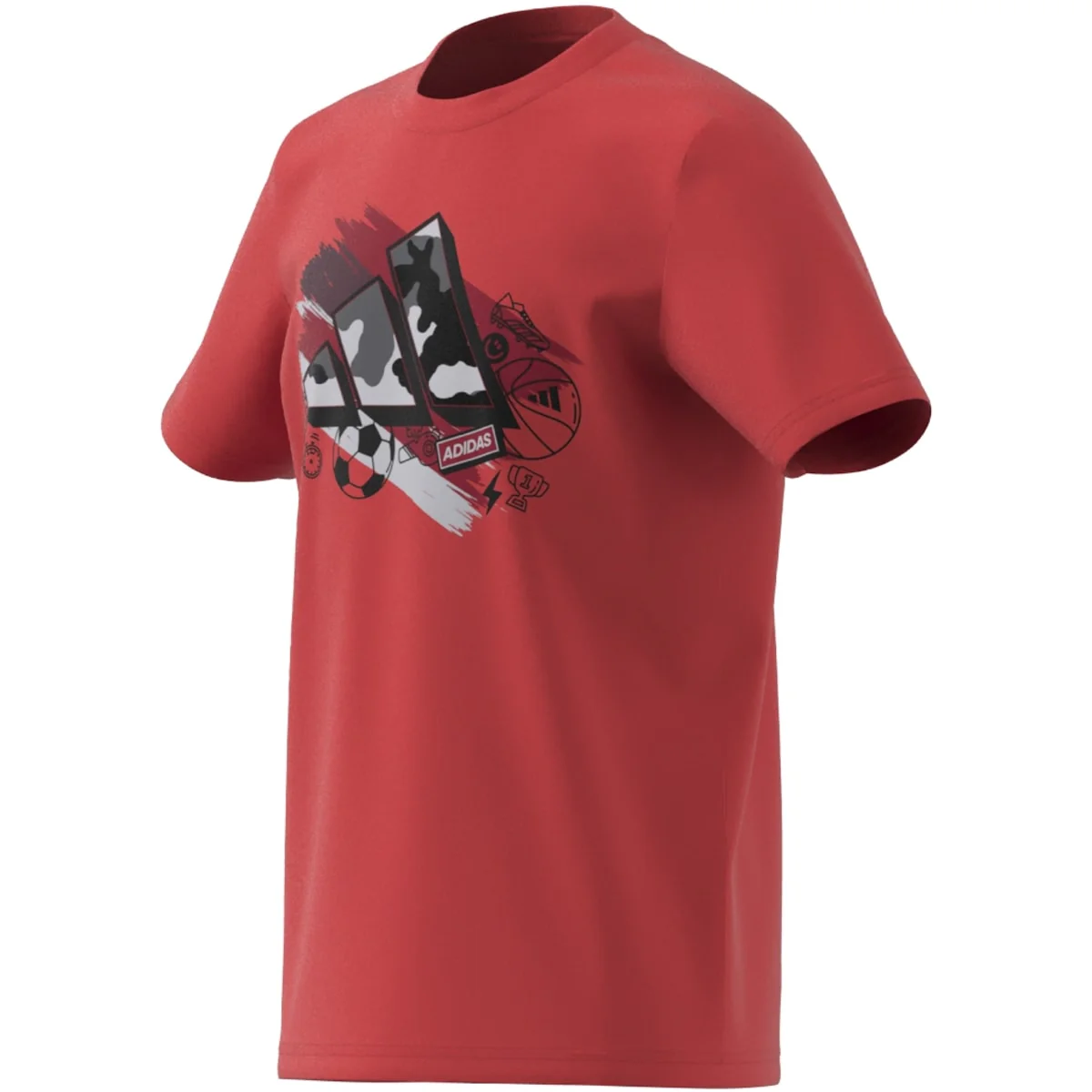 T-shirt bambino arancione Training Graphic Junior adidas - Image 16