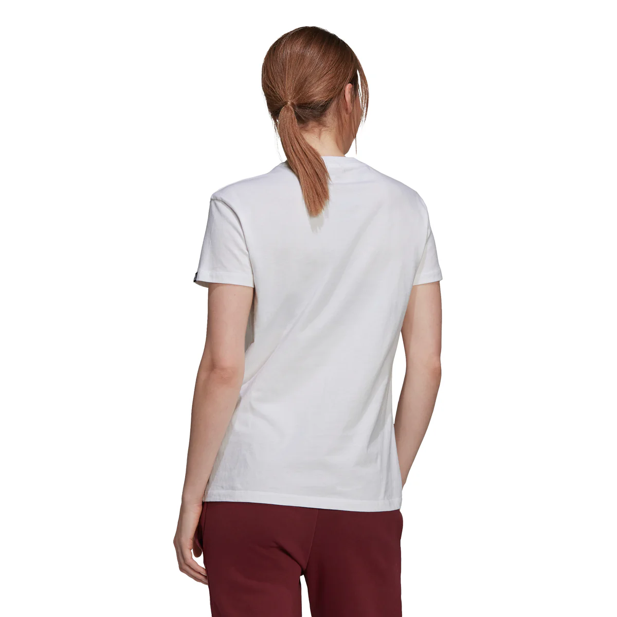 T-shirt bianca con stampa laminata adidas Foil Box Graphic - Image 2