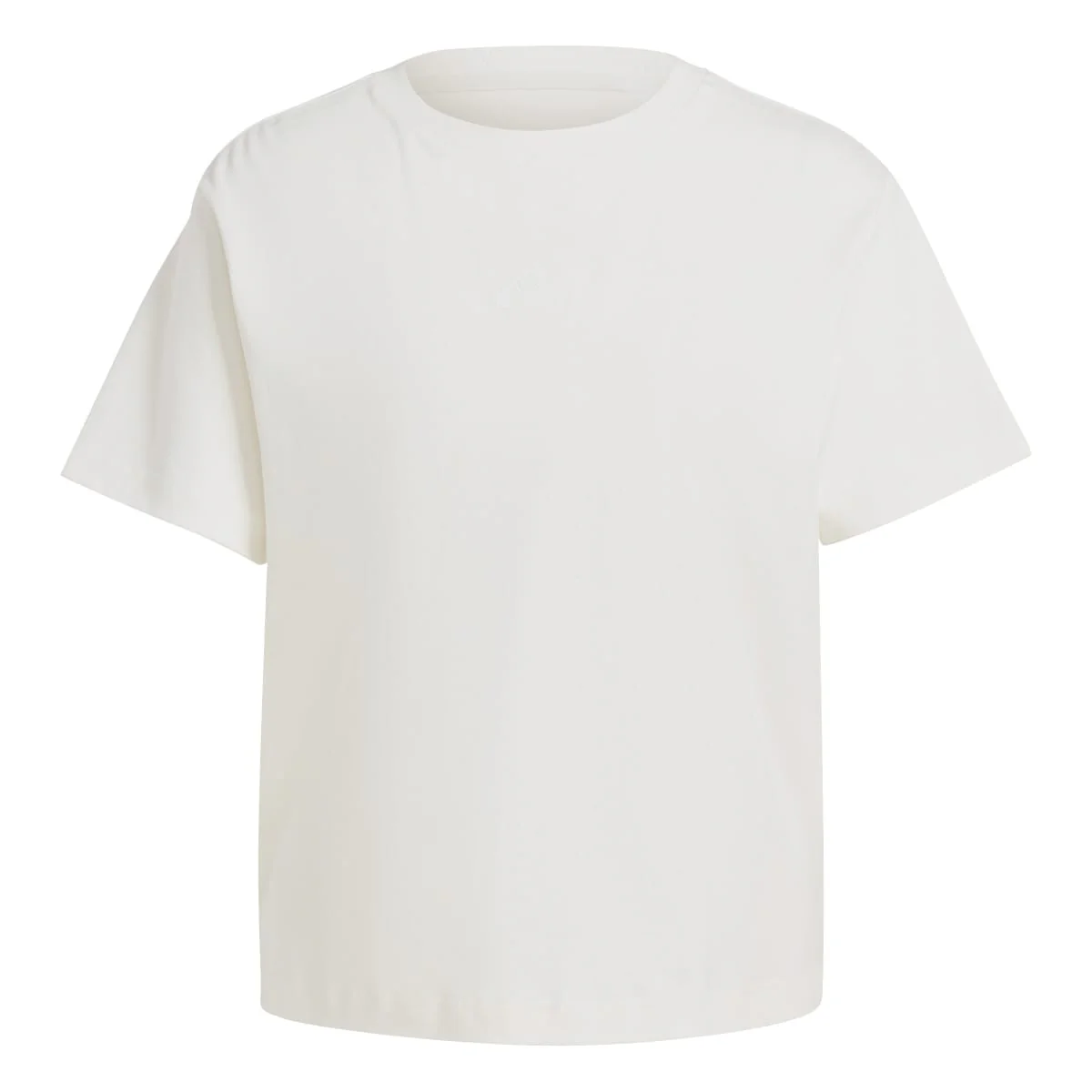 T-shirt bianca da donna con logo a contrasto sul retro adidas - Image 5
