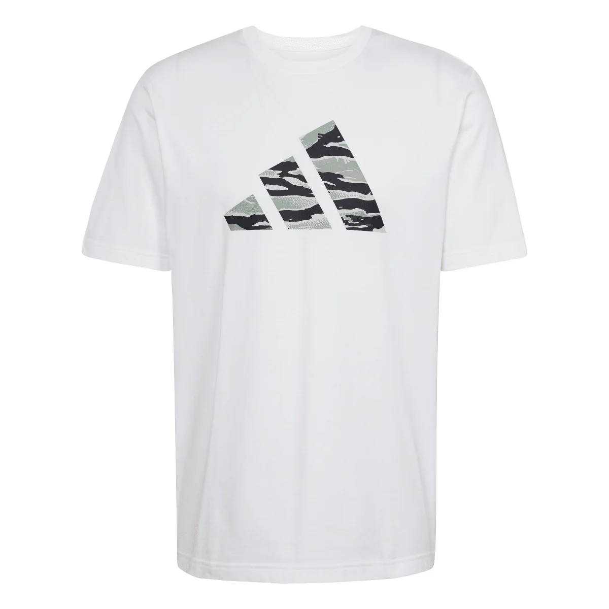 T-shirt Bianca da Uomo con logo camouflage JI6770 M adidas