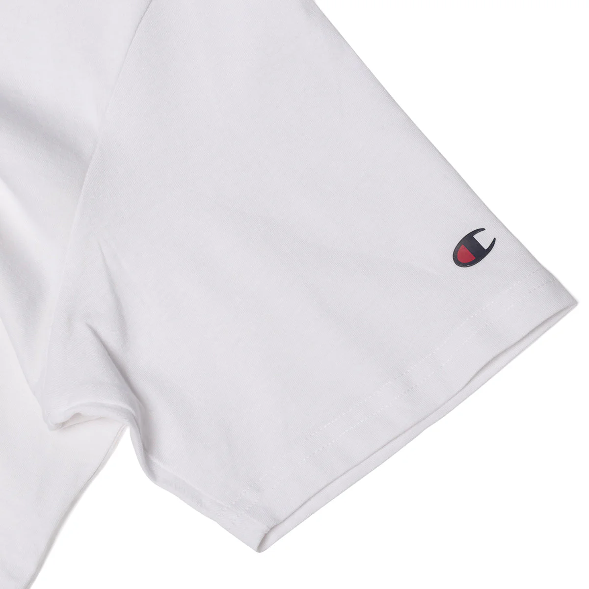 T-shirt bianca da uomo con logo Champion - Image 4