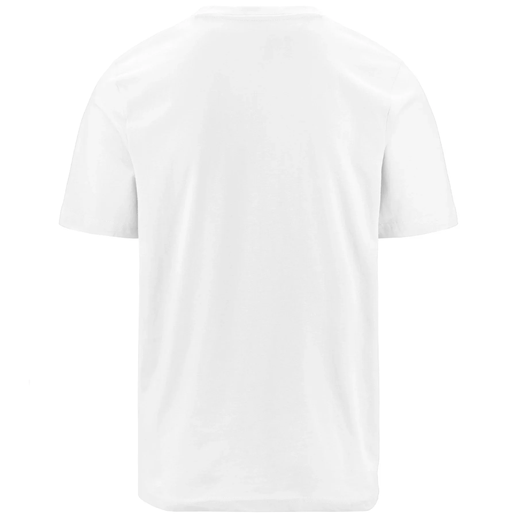 T-shirt bianca da uomo con logo sul petto Kappa Logo Cromen - Image 3